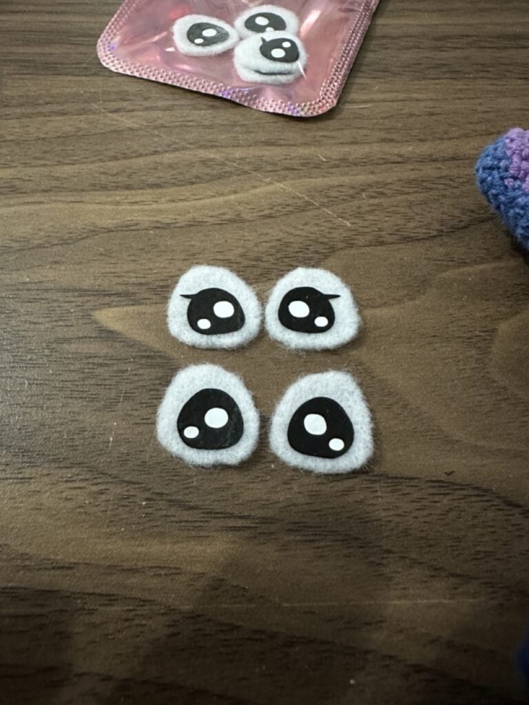 Stitch Felt Eyes – SweetBrieCreations